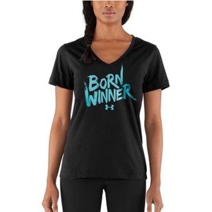 Under Armour Heat Geat Born Winner Tee Medium